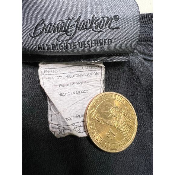 Vintage 90s Barrett Jackson Hot August Nights Memorabilia T-Shirt Tee - size XL - Picture 5 of 8